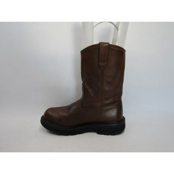 Wolverine Mens Size 7 EW Brown Leather Roper Cowboy Western Boots main image 5